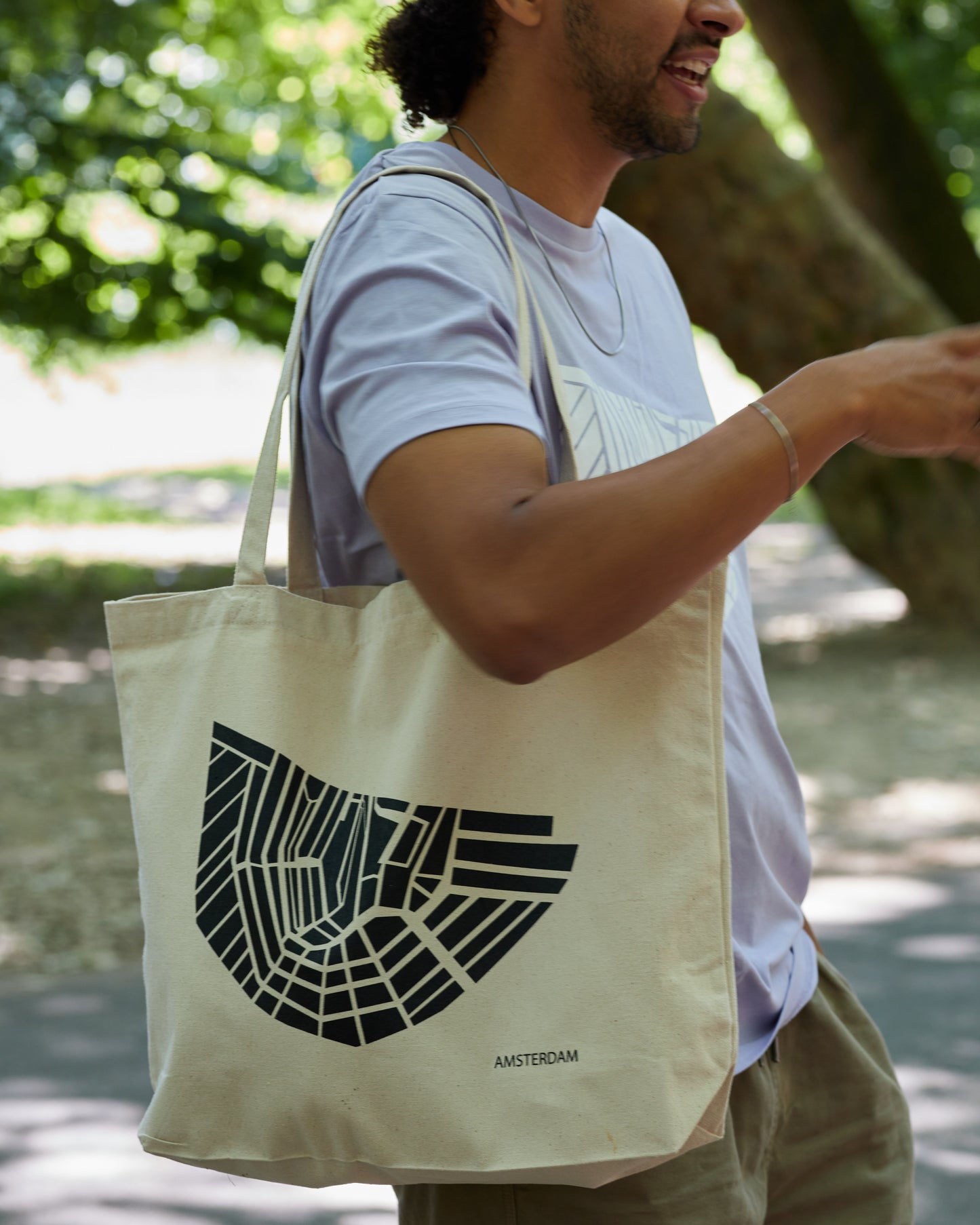 Amsterdam 100% organisch cotton shopper