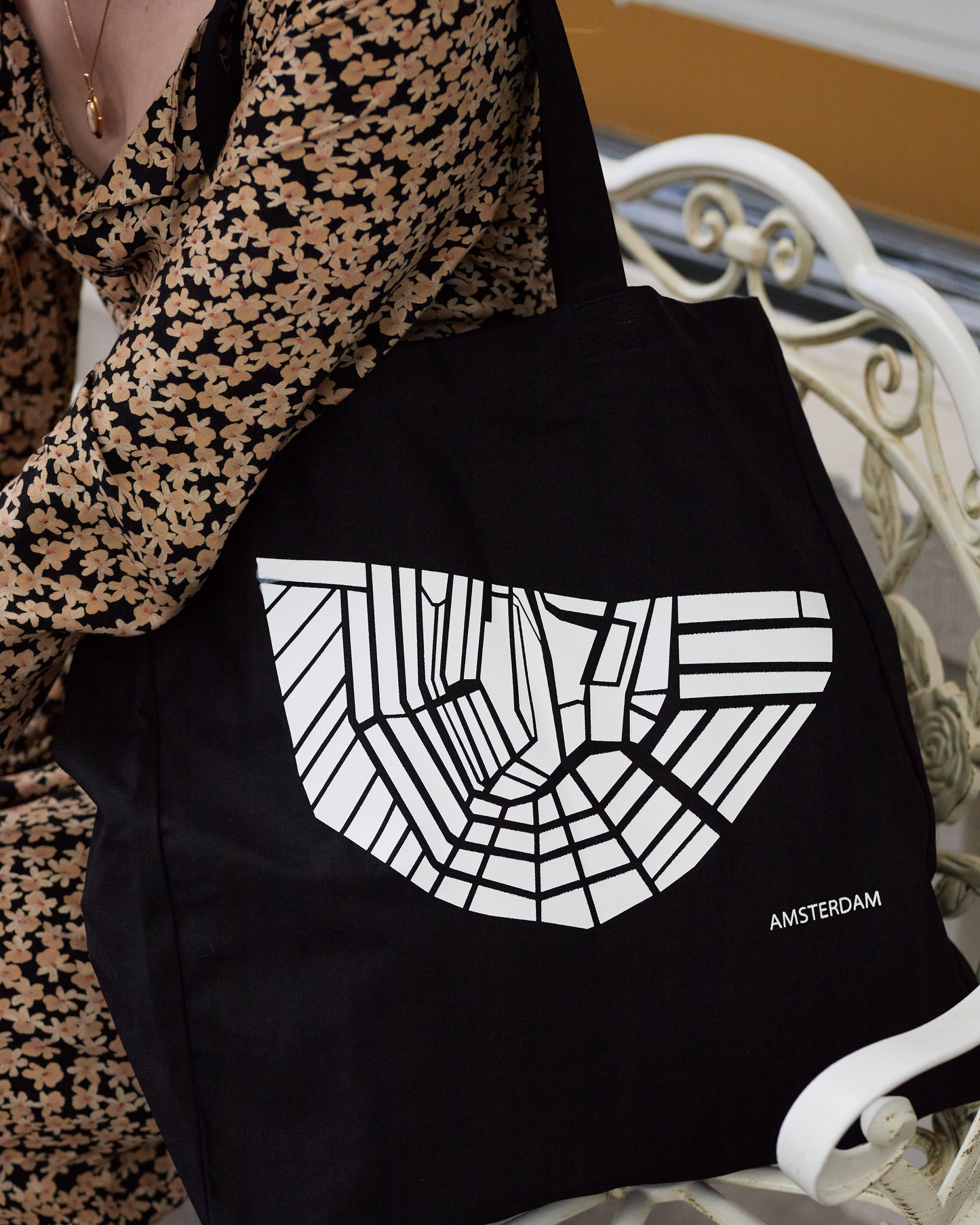 Amsterdam 100% organisch cotton shopper
