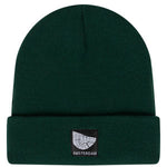 Bottle Green Beanie Amsterdam 100% gerecycled polyster