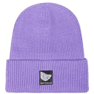 Violet beanie Amsterdam