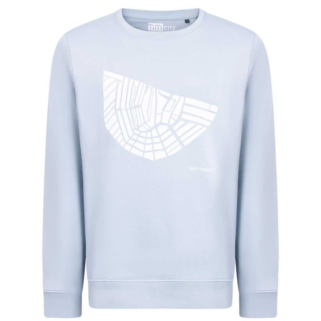 Sweater Amsterdam blue fog