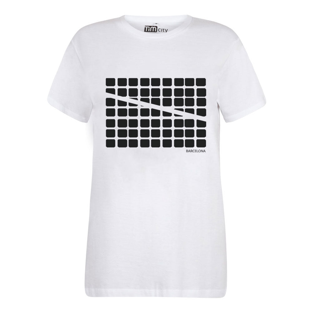 T-Shirt Barcelona White